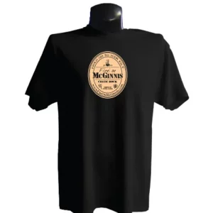 Original FOM Beer Label Tee - Black