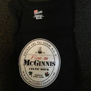 Fire on McGinnis "Easter Egg" T-Shirt black XXL only