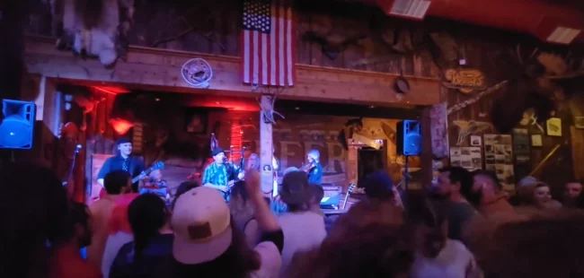 Fire on McGinnis plays at the Red Dog Saloon in Juneau, Alaska